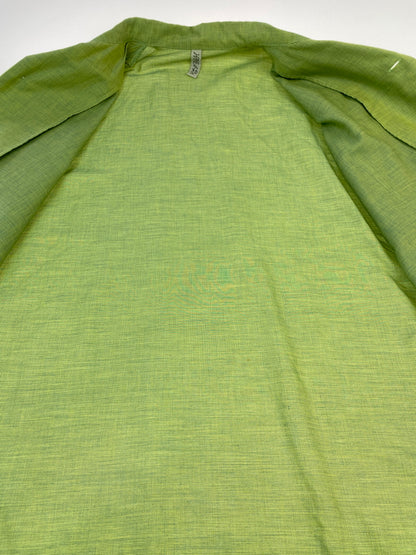 【中古品】【メンズ】 HEALTH ヘルス OPEN COLLAR SHIRT オープンカラーシャツ 半袖シャツ ショートスリーブ 140-260718-AS-34-min サイズ：L カラー：ライトグリーン 万代Net店