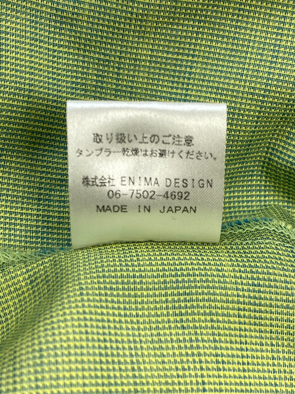 【中古品】【メンズ】 HEALTH ヘルス OPEN COLLAR SHIRT オープンカラーシャツ 半袖シャツ ショートスリーブ 140-260718-AS-34-min サイズ：L カラー：ライトグリーン 万代Net店