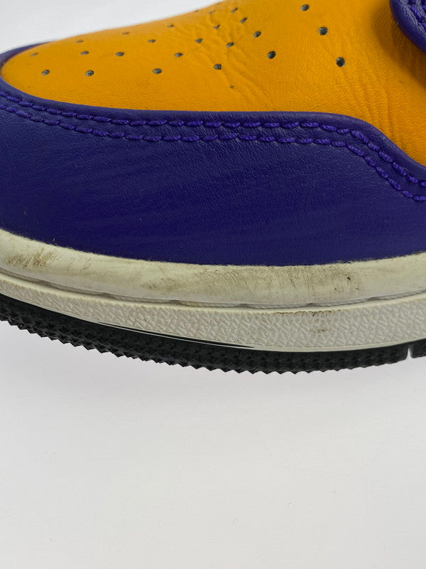 【中古品】【メンズ】 NIKE ナイキ AIR JORDAN 1 MID DQ8426-517 エア ジョーダン 1 ミッド スニーカー 靴 160-251120-kk-37-min カラー：DARK CONCORD/TAXI-WHITE-BLACK 万代Net店