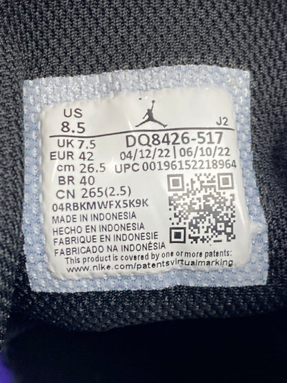 【中古品】【メンズ】 NIKE ナイキ AIR JORDAN 1 MID DQ8426-517 エア ジョーダン 1 ミッド スニーカー 靴 160-251120-kk-37-min カラー：DARK CONCORD/TAXI-WHITE-BLACK 万代Net店