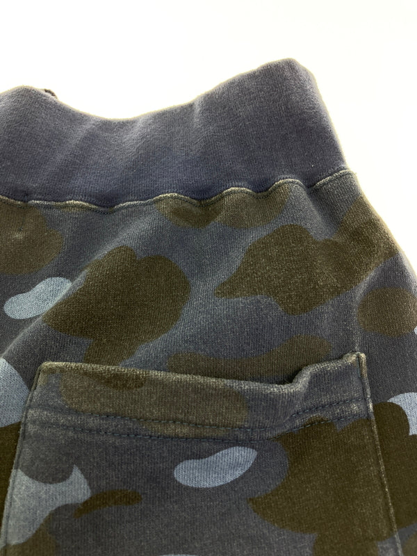 【中古品】【メンズ】 A BATHING APE アベイシングエイプ COLOR CAMO SWEAT JOGGER PANTS 001PTJ301011M カラーカモ スウェットジョガーパンツ ボトムス 153-251119-kk-15-min サイズ：M カラー：ブルー 万代Net店