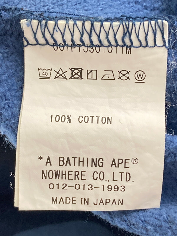 【中古品】【メンズ】 A BATHING APE アベイシングエイプ COLOR CAMO SWEAT JOGGER PANTS 001PTJ301011M カラーカモ スウェットジョガーパンツ ボトムス 153-251119-kk-15-min サイズ：M カラー：ブルー 万代Net店