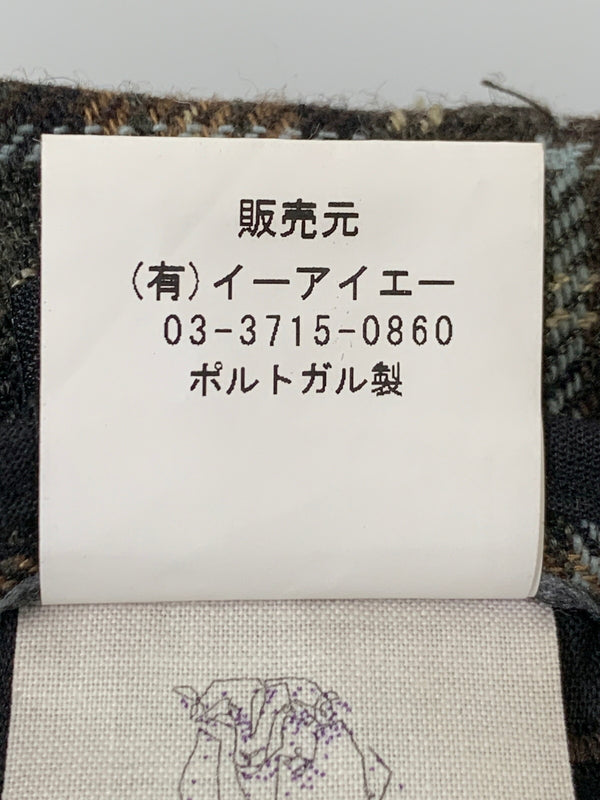 【中古品】【メンズ】 PROPS STORE プロップスストア WOOL CHECK PANT ウール チェック パンツ メンズ ボトムス 151-260710-em-11-min サイズ：44 カラー：ブラウン系 万代Net店
