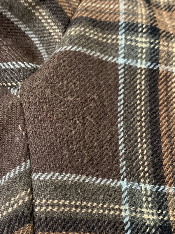 【中古品】【メンズ】 PROPS STORE プロップスストア WOOL CHECK PANT ウール チェック パンツ メンズ ボトムス 151-260710-em-11-min サイズ：44 カラー：ブラウン系 万代Net店