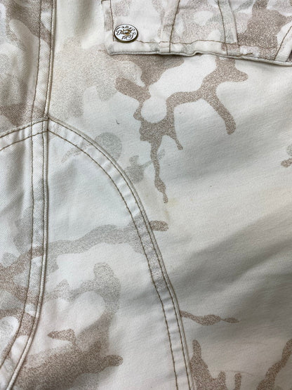 【現状渡し品】【メンズ】 DIESEL ディーゼル 00's MULTI POCKET CAMO CARGO PANT マルチポケット カモ カーゴパンツ ボトムス 152-251125-yn-17-min サイズ：30 カラー：ホワイト 万代Net店