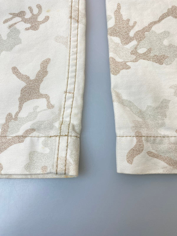 【現状渡し品】【メンズ】 DIESEL ディーゼル 00's MULTI POCKET CAMO CARGO PANT マルチポケット カモ カーゴパンツ ボトムス 152-251125-yn-17-min サイズ：30 カラー：ホワイト 万代Net店