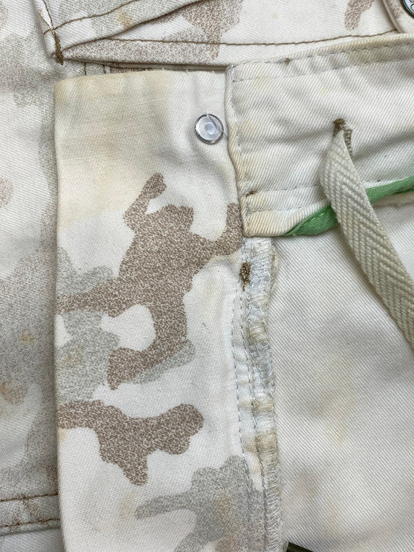 【現状渡し品】【メンズ】 DIESEL ディーゼル 00's MULTI POCKET CAMO CARGO PANT マルチポケット カモ カーゴパンツ ボトムス 152-251125-yn-17-min サイズ：30 カラー：ホワイト 万代Net店