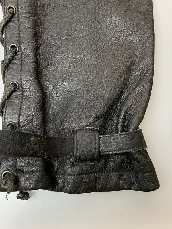 【現状渡し品】【メンズ】 HARRO STREET WEAR LEATHER PANT ハローストリートウェア レザーパンツ ボトムス 157-251125-yn-16-min サイズ：46 カラー：ブラック 万代Net店