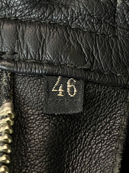 【現状渡し品】【メンズ】 HARRO STREET WEAR LEATHER PANT ハローストリートウェア レザーパンツ ボトムス 157-251125-yn-16-min サイズ：46 カラー：ブラック 万代Net店