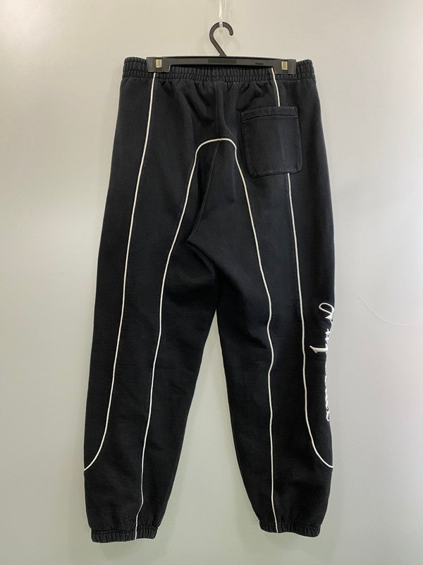 【中古品】【メンズ】 Supreme シュプリーム CURVE PIPING SWEATPANT カーブ パイピング スウェット パンツ メンズ ボトムス 149-251124-em-24-min サイズ：Ｌ カラー：ブラック 万代Net店