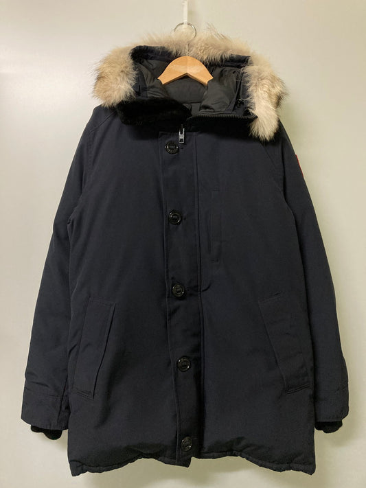 【中古品】【メンズ】 CANADA GOOSE カナダグース JASPER PARKA 3438JM ジャスパー パーカー アウター 141-251125-jt-10-min サイズ：L カラー：ブラック 万代Net店