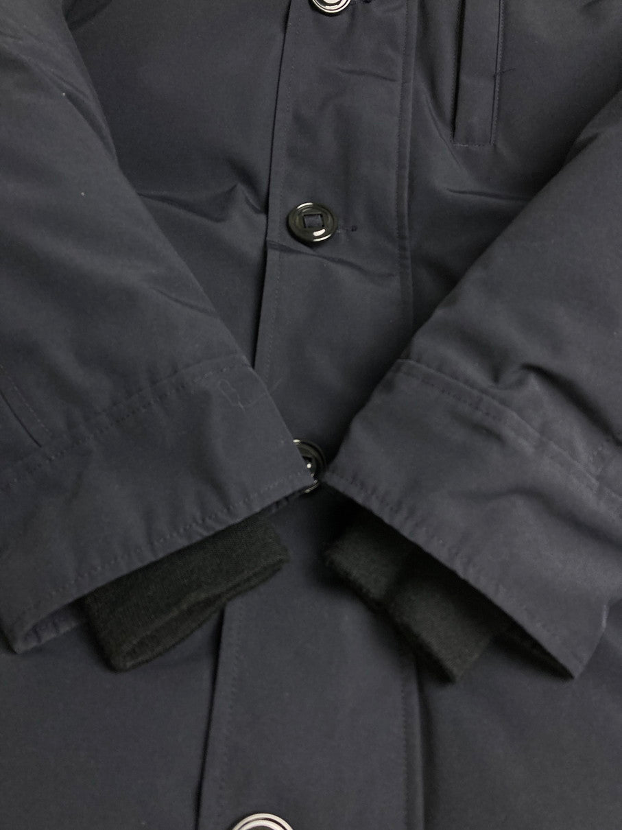 【中古品】【メンズ】 CANADA GOOSE カナダグース JASPER PARKA 3438JM ジャスパー パーカー アウター 141-251125-jt-10-min サイズ：L カラー：ブラック 万代Net店