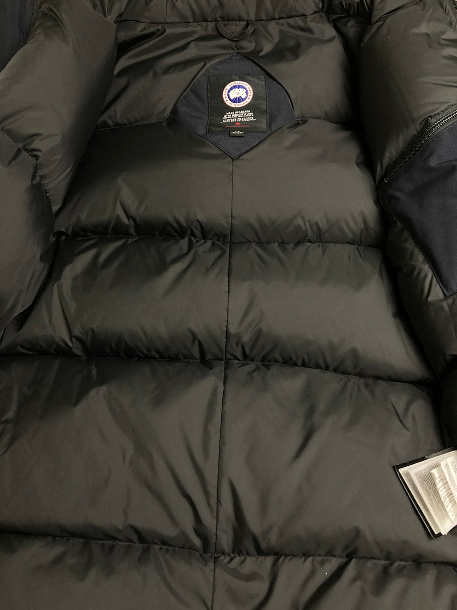 【中古品】【メンズ】 CANADA GOOSE カナダグース JASPER PARKA 3438JM ジャスパー パーカー アウター 141-251125-jt-10-min サイズ：L カラー：ブラック 万代Net店