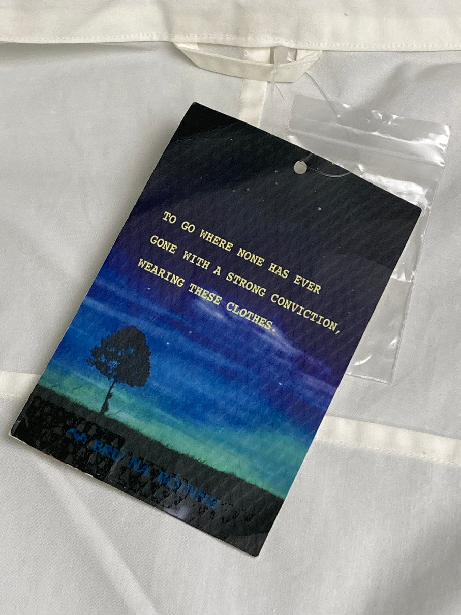 【中古品】【メンズ】 BRU NA BOINNE ブルーナボイン マシロジャンパー 5278 ライトアウター 140-251125-jt-11-min カラー：ホワイト 万代Net店