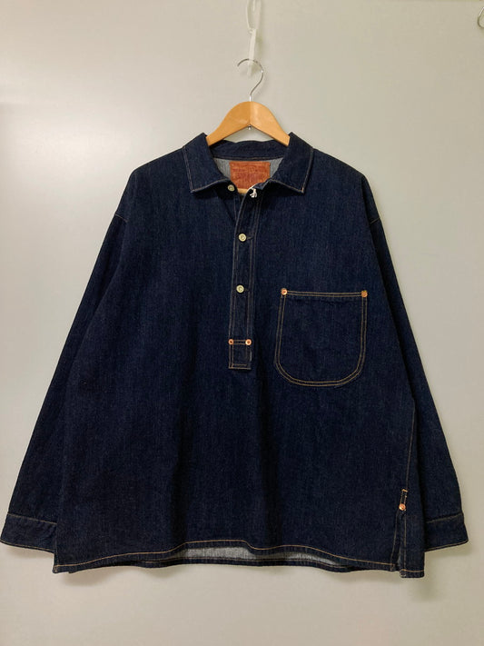 【中古美品】【メンズ】 FREEWHEELERS フリーホイーラーズ CLOSED FRONT JUNPER LOT 504 XX 1900 12.5OZ INDIGO DENIM NON WASH デニムジャケット アウター 145-251125-jt-15-min サイズ：44 カラー：インディゴ 万代Net店