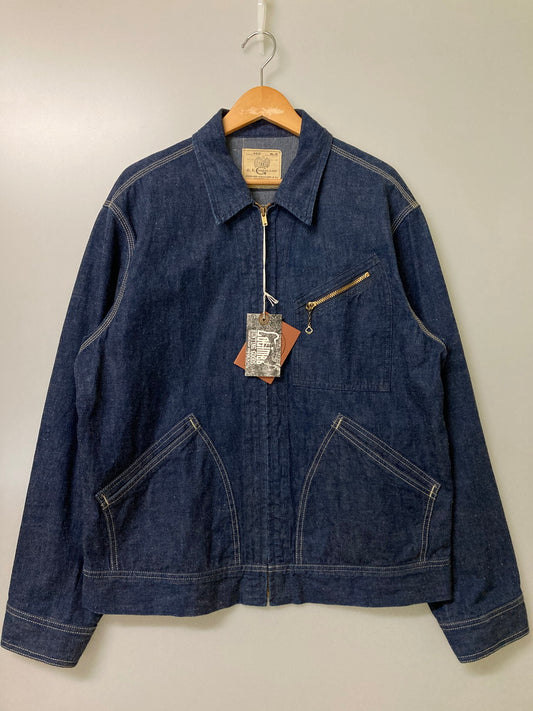 【中古美品】【メンズ】 COLIMBO コリンボ GREAT PLAINS WORK JACKET ZZ-0146 グレイト プレインズ ワーク ジャケット アウター 145-251125-jt-14-min サイズ：XL-R カラー：インディゴ 万代Net店