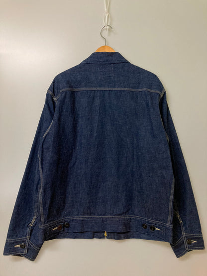 【中古美品】【メンズ】 COLIMBO コリンボ GREAT PLAINS WORK JACKET ZZ-0146 グレイト プレインズ ワーク ジャケット アウター 145-251125-jt-14-min サイズ：XL-R カラー：インディゴ 万代Net店