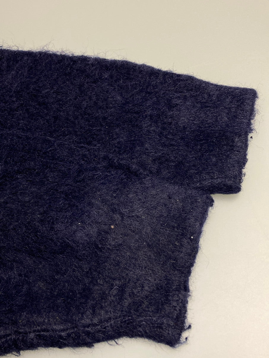 【中古品】【メンズ】 REVERE リヴィア 60S MOHAIR V-NECK KNIT 60年代 モヘア ブイネック ニット トップス 146-251125-jt-13-min サイズ：S カラー：ネイビー 万代Net店