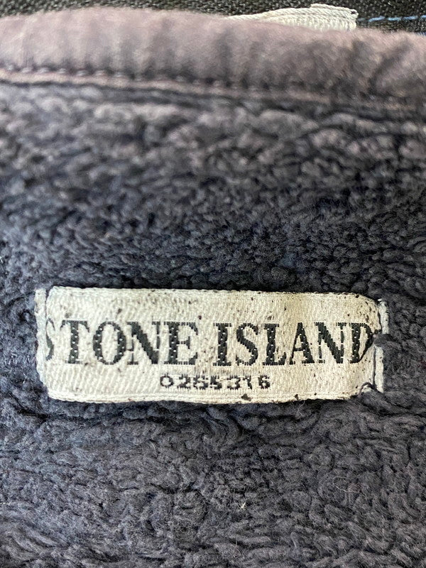 【現状渡し品】【メンズ】 STONE ISLAND ストーンアイランド JACKET NAVY 00S PAUL HARVEY期 ジャケット ヴィンテージ 00年代 ポール・ハーヴェイ期 トレンチコート メンズ アウター 141-251128-em-01-min サイズ：M カラー：ネイビー 万代Net店