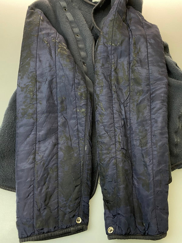 【現状渡し品】【メンズ】 STONE ISLAND ストーンアイランド JACKET NAVY 00S PAUL HARVEY期 ジャケット ヴィンテージ 00年代 ポール・ハーヴェイ期 トレンチコート メンズ アウター 141-251128-em-01-min サイズ：M カラー：ネイビー 万代Net店