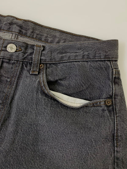 【中古品】【メンズ】 Levi's リーバイス 先染め BLACK DENIM PANT 501-0658 ブラック デニムパンツ ボトムス 157-251126-jt-11-min サイズ：W33 L34 カラー：ブラックインディゴ 万代Net店