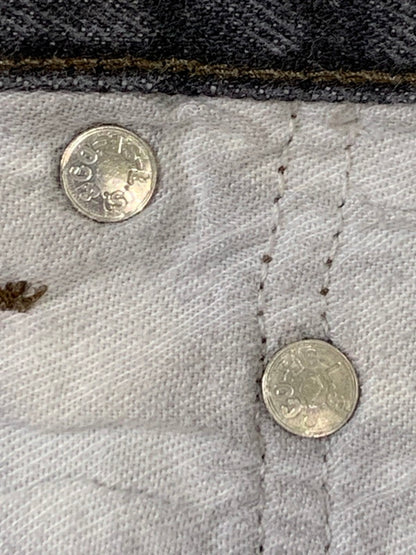 【中古品】【メンズ】 Levi's リーバイス 先染め BLACK DENIM PANT 501-0658 ブラック デニムパンツ ボトムス 157-251126-jt-11-min サイズ：W33 L34 カラー：ブラックインディゴ 万代Net店