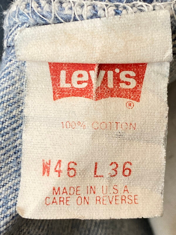 【現状渡し品】【メンズ】 Levi's リーバイス 501-0117 90S 501 DENIM PANT デニムパンツ ボトムス 157-251206-zi-11-min サイズ：W46L36 カラー：インディゴ 万代Net店
