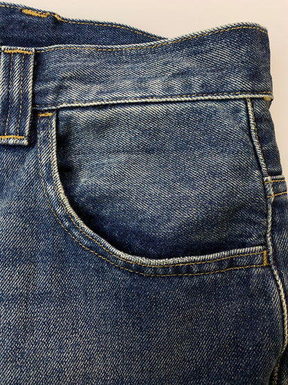【中古品】【メンズ】 Carhartt カーハート WIP ダブリューアイピー BRANDON PANT I035893.01.4Q.03 ブランドン パンツ メンズ ボトムス ワイドデニムパンツ メンズ ボトムス ジーンズ 153-251124-em-31-min サイズ：s カラー：インディゴブルー 万代Net店