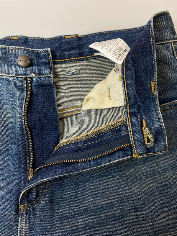 【中古品】【メンズ】 Carhartt カーハート WIP ダブリューアイピー BRANDON PANT I035893.01.4Q.03 ブランドン パンツ メンズ ボトムス ワイドデニムパンツ メンズ ボトムス ジーンズ 153-251124-em-31-min サイズ：s カラー：インディゴブルー 万代Net店