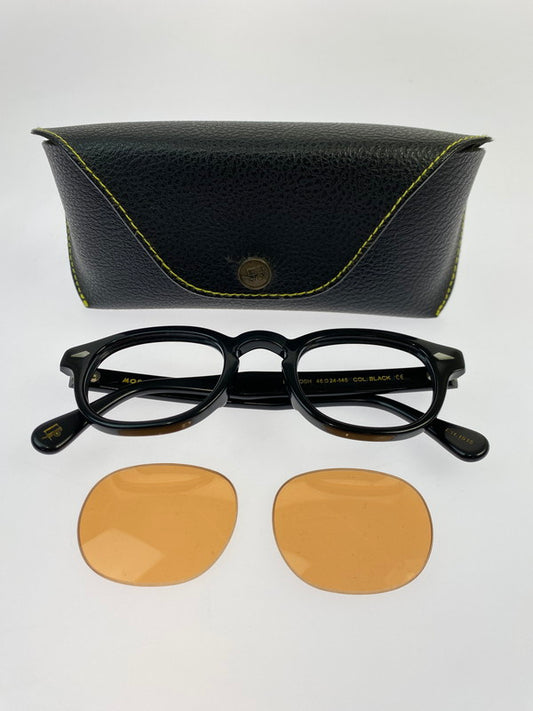 【現状渡し品】【メンズ】 MOSCOT モスコット LEMTOSH EYEWEAR レムトッシュ アイウェア サングラス アクセサリー 203-251129-kk-56-min サイズ：46ロ24-145 カラー：ブラック 万代Net店