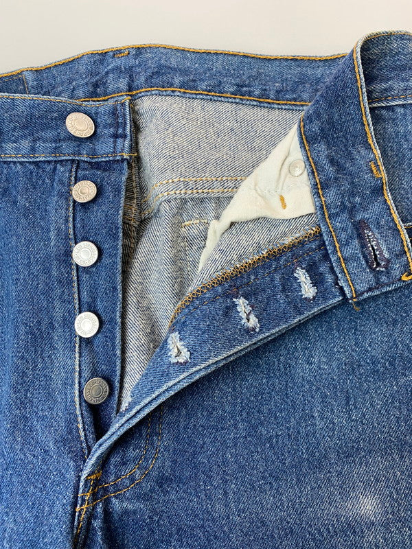 【中古品】【メンズ】 Levi's リーバイス 501-0000 90S 501 DENIM PANT デニムパンツ ボトムス 157-251206-zi-13-min サイズ：W30L34 カラー：インディゴ 万代Net店