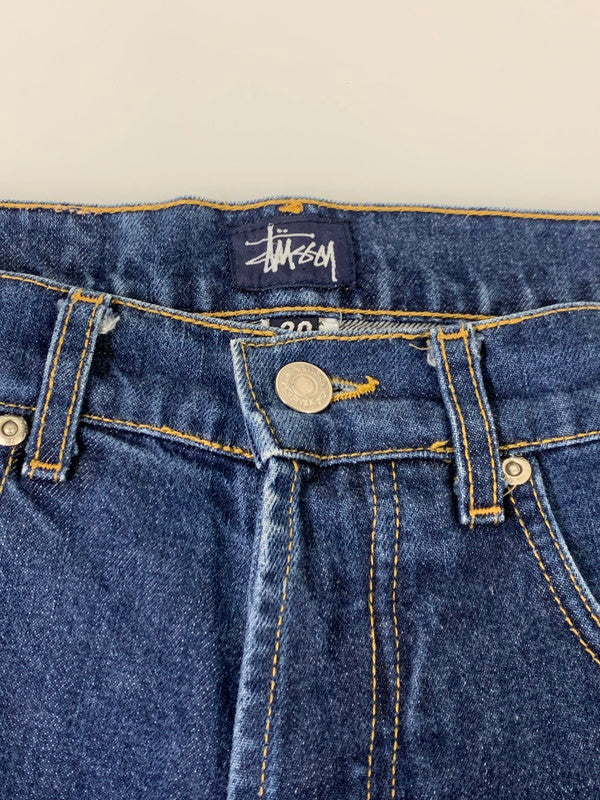 【中古品】【メンズ】 STUSSY ステューシー 90's NYLTLA DENIM PANT 90年代 デニムパンツ ボトムス 157-251125-yn-33-min サイズ：30 カラー：インディゴ 万代Net店