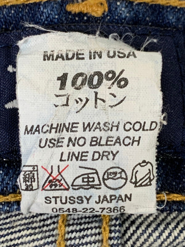 【中古品】【メンズ】 STUSSY ステューシー 90's NYLTLA DENIM PANT 90年代 デニムパンツ ボトムス 157-251125-yn-33-min サイズ：30 カラー：インディゴ 万代Net店