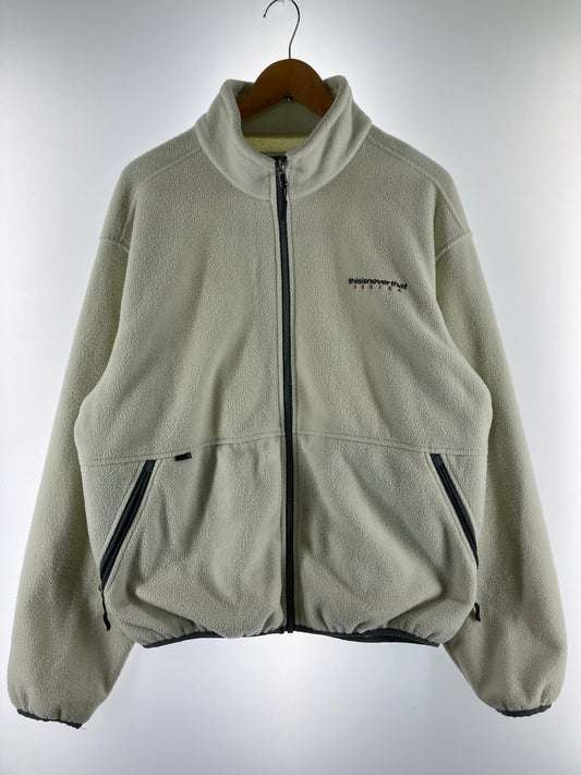 【中古品】【メンズ】 THISISNEVERTHAT ディスイズネバーザット DSN FLEECE JACKET TN20FOW006 フリース ジャケット アウター 142-251125-jt-20-min サイズ：M カラー：ホワイト 万代Net店