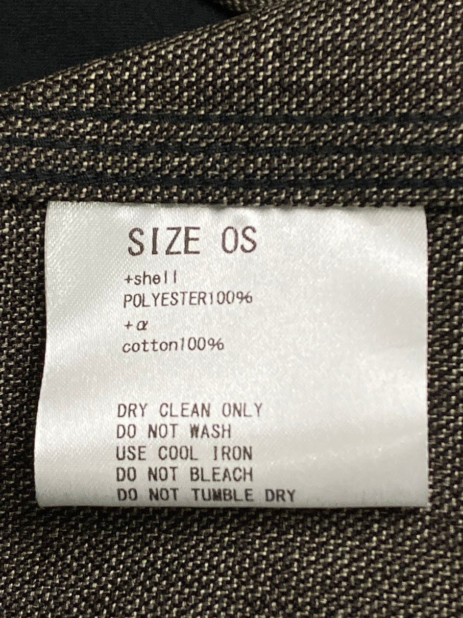 【中古品】【メンズ】 MINUS マイナス SMOKING JACKET スモーキング ジャケット アウター 140-251125-jt-12-min サイズ：OS カラー：ブラウン系 万代Net店