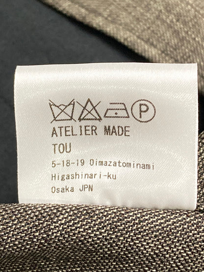 【中古品】【メンズ】 MINUS マイナス SMOKING JACKET スモーキング ジャケット アウター 140-251125-jt-12-min サイズ：OS カラー：ブラウン系 万代Net店