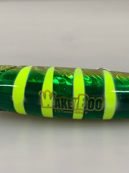 【中古品】 LONGIN WAKEYBOO 137mm ルアー 釣り フィッシング 釣り道具 136-260917-em-24-min 万代Net店