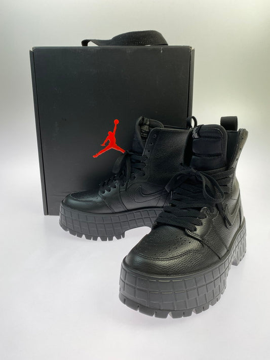 【中古品】【レディース】 NIKE ナイキ WOMEN'S AIR JORDAN 1 BROOKLYN HIGH BLACK FJ5737-001 ウィメンズ エアジョーダン1 ブルックリン ハイ スニーカー レディース 靴 シューズ 166-251124-em-23-min サイズ：24.0cm カラー：ブラック 万代Net店