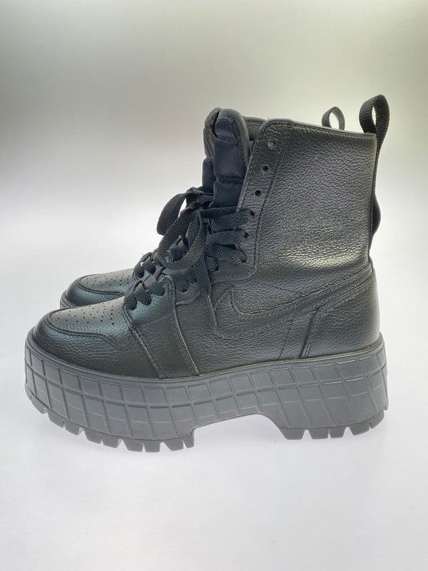 【中古品】【レディース】 NIKE ナイキ WOMEN'S AIR JORDAN 1 BROOKLYN HIGH BLACK FJ5737-001 ウィメンズ エアジョーダン1 ブルックリン ハイ スニーカー レディース 靴 シューズ 166-251124-em-23-min サイズ：24.0cm カラー：ブラック 万代Net店