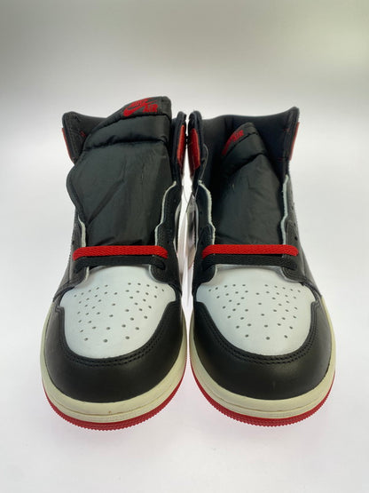【中古美品】【メンズ】 NIKE ナイキ AIR JORDAN 1 RETRO HIGH OG BLACK TOE REIMAGINED DZ5485-106 エアジョーダン1 レトロ ハイ OG 160-251124-em-14-min サイズ：28.0cm カラー：ホワイト/ブラック/レッド 万代Net店