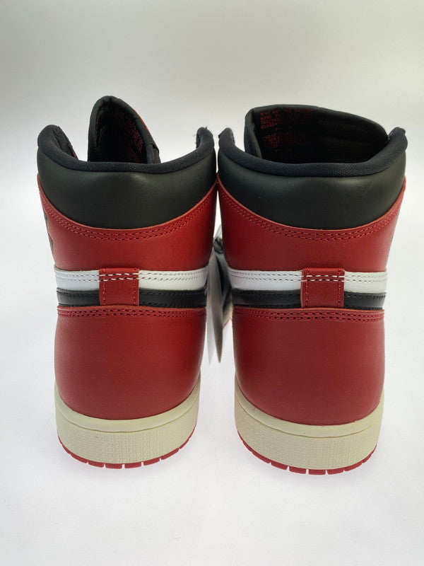 【中古美品】【メンズ】 NIKE ナイキ AIR JORDAN 1 RETRO HIGH OG BLACK TOE REIMAGINED DZ5485-106 エアジョーダン1 レトロ ハイ OG 160-251124-em-14-min サイズ：28.0cm カラー：ホワイト/ブラック/レッド 万代Net店