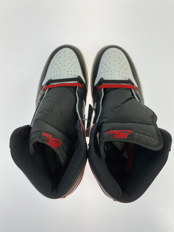 【中古美品】【メンズ】 NIKE ナイキ AIR JORDAN 1 RETRO HIGH OG BLACK TOE REIMAGINED DZ5485-106 エアジョーダン1 レトロ ハイ OG 160-251124-em-14-min サイズ：28.0cm カラー：ホワイト/ブラック/レッド 万代Net店