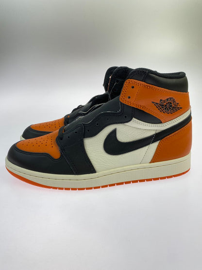 【中古美品】【メンズ】 NIKE ナイキ AIR JORDAN 1 RETRO HIGH OG (2025) DZ5485-008 エアジョーダン1 レトロ ハイ OG シャッタードバックボード 160-251124-em-13-min サイズ：28.0cm カラー：SHATTERED BACKBOARD 2025"BLACK/BLACK-SAIL STARFISH 万代Net店
