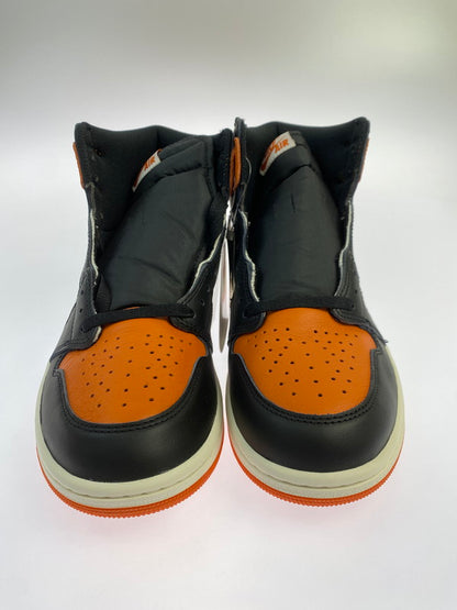 【中古美品】【メンズ】 NIKE ナイキ AIR JORDAN 1 RETRO HIGH OG (2025) DZ5485-008 エアジョーダン1 レトロ ハイ OG シャッタードバックボード 160-251124-em-13-min サイズ：28.0cm カラー：SHATTERED BACKBOARD 2025"BLACK/BLACK-SAIL STARFISH 万代Net店