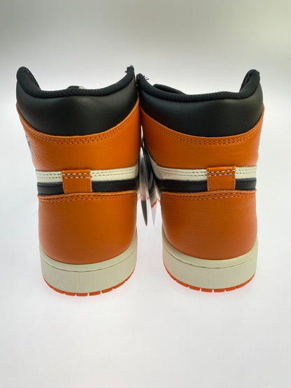 【中古美品】【メンズ】 NIKE ナイキ AIR JORDAN 1 RETRO HIGH OG (2025) DZ5485-008 エアジョーダン1 レトロ ハイ OG シャッタードバックボード 160-251124-em-13-min サイズ：28.0cm カラー：SHATTERED BACKBOARD 2025"BLACK/BLACK-SAIL STARFISH 万代Net店