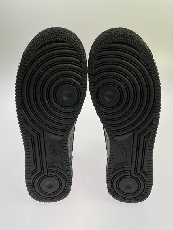 【中古美品】【メンズ】 Supreme シュプリーム × NIKE ナイキ AIR FORCE 1 MID BLACK FW24 FZ8784-001 エアフォース1 ミッド スニーカー メンズ 靴 シューズ 160-251124-em-08-min サイズ：27.5cm カラー：ブラック 万代Net店