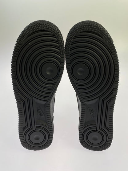 【中古美品】【メンズ】 Supreme シュプリーム × NIKE ナイキ AIR FORCE 1 MID BLACK FW24 FZ8784-001 エアフォース1 ミッド スニーカー メンズ 靴 シューズ 160-251124-em-08-min サイズ：27.5cm カラー：ブラック 万代Net店