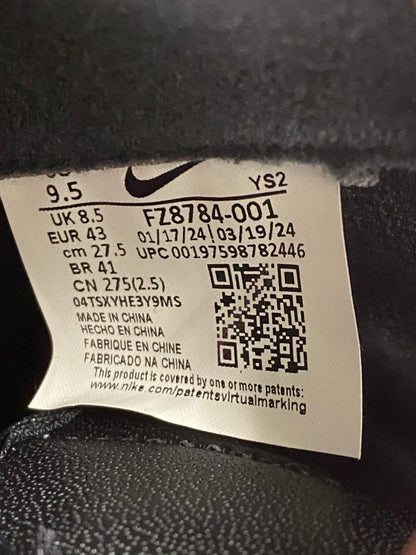 【中古美品】【メンズ】 Supreme シュプリーム × NIKE ナイキ AIR FORCE 1 MID BLACK FW24 FZ8784-001 エアフォース1 ミッド スニーカー メンズ 靴 シューズ 160-251124-em-08-min サイズ：27.5cm カラー：ブラック 万代Net店