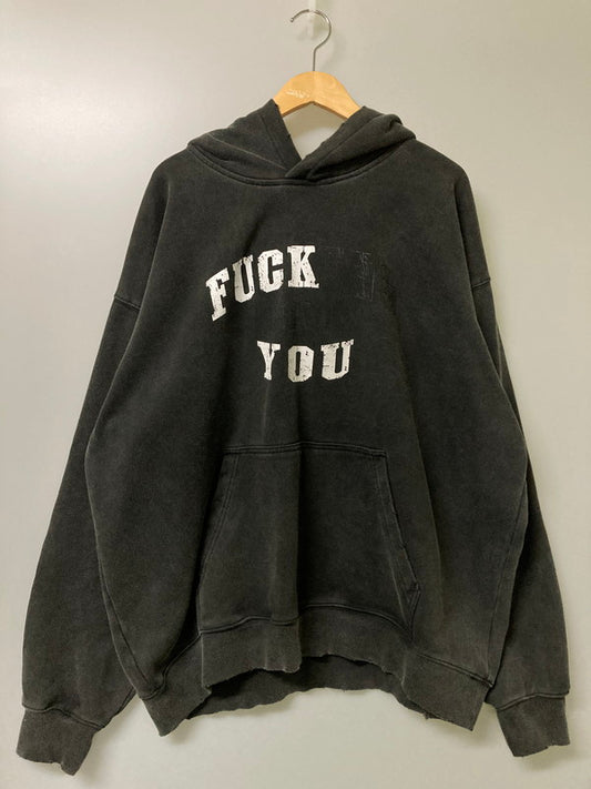 【中古品】【メンズ】 SUPPLIER サプライヤー LOVE YOU HOODIE フーディー メンズ パーカー トップス 142-251128-em-12-min サイズ：L カラー：ダークグレー 万代Net店