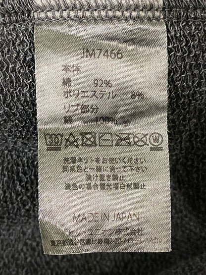 【中古品】【メンズ】 JACKMAN ジャックマン FADED SWEAT HIMO CREW PIGMENT DYE フェイデッド スウェット ヒモ クルー ピグメント ダイ JM7466 メンズ スウェット 145-260702-hu-50-min サイズ：Ｌ カラー：チャコールグレー 万代Net店